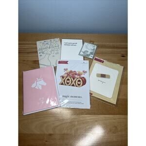 Vtg NOS Lot of 6 Quality Greeting Cards Assorted Cards Hallmark Papyrus Lovepop